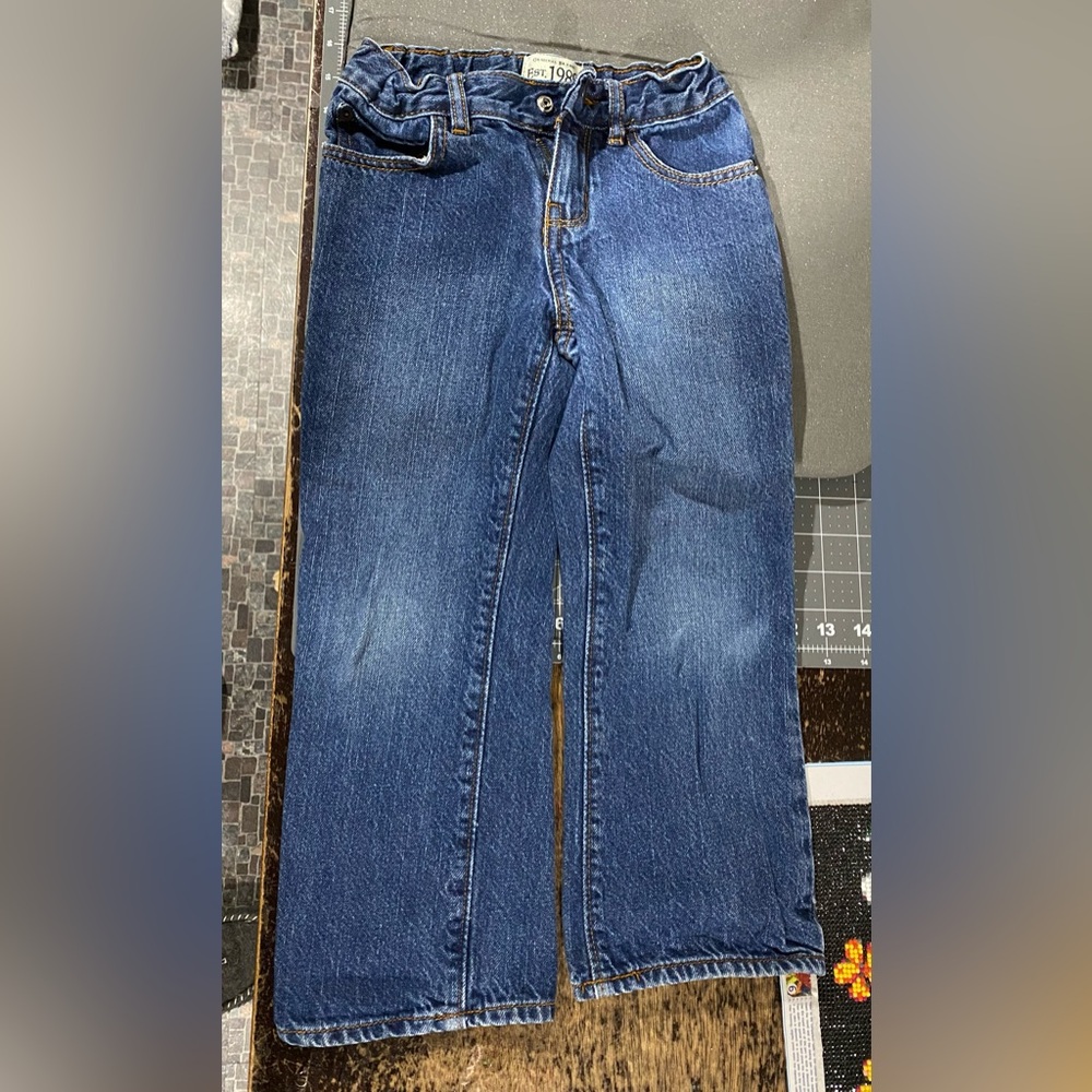 Children's Place Boys boot cut jeans with adjustable waistband